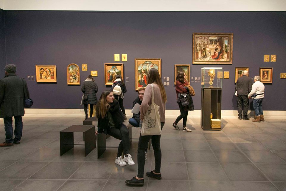 Una sala del Museum voor Schone Kunsten di Gent