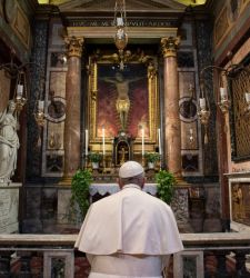 Tutta la storia, devozionale e artistica, del crocifisso miracoloso di San Marcello al Corso