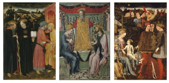 Il trittico di Bonifacio Bembo Il trittico di Bonifacio Bembo
