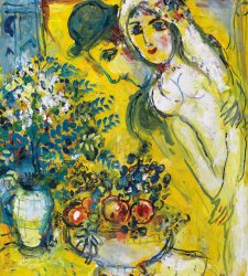 Marc Chagall und Ottavio Missoni im Vergleich in einer Ausstellung in Sizilien Marc Chagall und Ottavio Missoni im Vergleich in einer Ausstellung in Sizilien