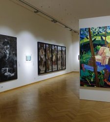 La nuove tendenze della pittura in un'importante mostra a Milano La nuove tendenze della pittura in un'importante mostra a Milano
