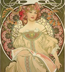 Una mostra su Alphonse Mucha a Bologna, con opere che arrivano per la prima volta in Italia Una mostra su Alphonse Mucha a Bologna, con opere che arrivano per la prima volta in Italia