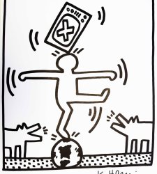 Keith Haring llega a la Pinacoteca Nazionale de Bolonia  Keith Haring llega a la Pinacoteca Nazionale de Bolonia