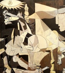 Picasso, il cartone di Guernica al Museo Magi '900 Picasso, il cartone di Guernica al Museo Magi '900