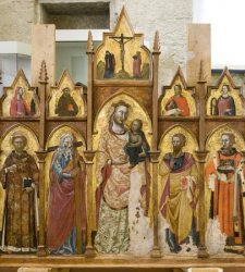 A Gubbio in mostra i tesori ritrovati, opere d'arte del tempo di Giotto tutte restaurate A Gubbio in mostra i tesori ritrovati, opere d'arte del tempo di Giotto tutte restaurate
