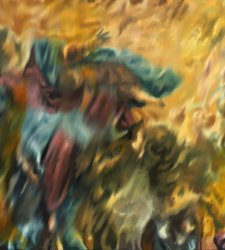 Tintoretto rivisitato da Jorge R. Pombo alla Scuola Grande di San Rocco Tintoretto rivisitato da Jorge R. Pombo alla Scuola Grande di San Rocco