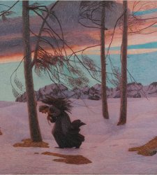 The rediscovery of Carlo Fornara, a Divisionist artist, continues. An exhibition in Aosta with eighty works aims to dispel preconceptions  The rediscovery of Carlo Fornara, a Divisionist artist, continues. An exhibition in Aosta with eighty works aims to dispel preconceptions