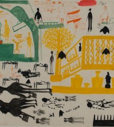 L'art brut di Carlo Zinelli è in mostra a Mantova, a Palazzo Te L'art brut di Carlo Zinelli è in mostra a Mantova, a Palazzo Te