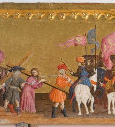 Lusso nel Medioevo: i cassoni nuziali in gesso dorato sono in mostra a Perugia Lusso nel Medioevo: i cassoni nuziali in gesso dorato sono in mostra a Perugia