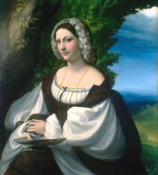 Il Ritratto di giovane donna del Correggio dall'Hermitage a Reggio Emilia Il Ritratto di giovane donna del Correggio dall'Hermitage a Reggio Emilia