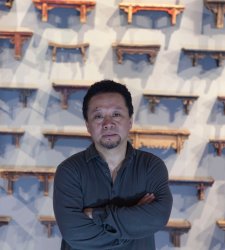 Per la prima volta Roma una personale di Shi Liang, l'alchimista di materie naturali  Per la prima volta Roma una personale di Shi Liang, l'alchimista di materie naturali