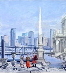 Spanish artist Ignacio Goitia is on display with his universe at Rome's Instituto Cervantes Spanish artist Ignacio Goitia is on display with his universe at Rome's Instituto Cervantes