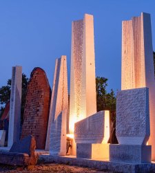 Le Giardino Sonoro de Pinuccio Sciola en Sardaigne, le parc où jouent les sculptures Le Giardino Sonoro de Pinuccio Sciola en Sardaigne, le parc où jouent les sculptures