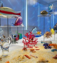 Animales de cristal de Murano de la colección de Pierre Rosenberg expuestos en Venecia Animales de cristal de Murano de la colección de Pierre Rosenberg expuestos en Venecia
