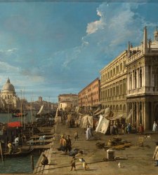 Ospite d'eccezione alla Ca' d'Oro: un Canaletto dal Castello Sforzesco di Milano Ospite d'eccezione alla Ca' d'Oro: un Canaletto dal Castello Sforzesco di Milano