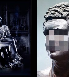 Pietrasanta, Giovanni Ricci-Novara e Ozmo interpretano i capolavori dell'arte Pietrasanta, Giovanni Ricci-Novara e Ozmo interpretano i capolavori dell'arte