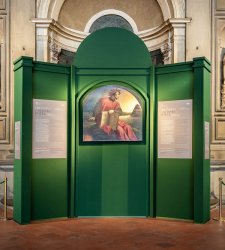 Il Ritratto allegorico di Dante del Bronzino in mostra nel Salone dei Cinquecento Il Ritratto allegorico di Dante del Bronzino in mostra nel Salone dei Cinquecento