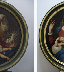 Ferrara, termina il restauro della Sacra Famiglia del Cavalier d'Arpino Ferrara, termina il restauro della Sacra Famiglia del Cavalier d'Arpino