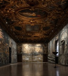 Venezia, l'arte contemporanea entra a Palazzo Ducale con un ciclo di dipinti di Anselm Kiefer Venezia, l'arte contemporanea entra a Palazzo Ducale con un ciclo di dipinti di Anselm Kiefer