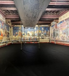 Siena, il cantiere di restauro nella sala del Buon Governo aprirà al pubblico con visite guidate  Siena, il cantiere di restauro nella sala del Buon Governo aprirà al pubblico con visite guidate