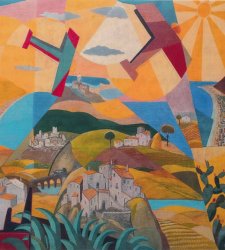 L'aeropittura fantastica di Giulio D'Anna in mostra a Monza  L'aeropittura fantastica di Giulio D'Anna in mostra a Monza