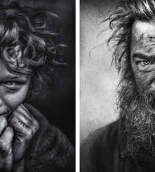 Milan, at Diocesan Museum exhibition of Lee Jeffries, the photographer of the poor and marginalized Milan, at Diocesan Museum exhibition of Lee Jeffries, the photographer of the poor and marginalized