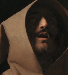 2023 wird in der National Gallery in London die erste große Ausstellung über den heiligen Franziskus im Vereinigten Königreich gezeigt.  2023 wird in der National Gallery in London die erste große Ausstellung über den heiligen Franziskus im Vereinigten Königreich gezeigt.