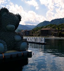 Sul Lago d'Orta la mostra diffusa SOSHumanity, grido di denuncia e speranza verso il futuro   Sul Lago d'Orta la mostra diffusa SOSHumanity, grido di denuncia e speranza verso il futuro