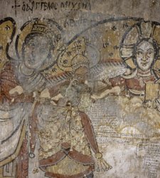 Sudan, important Christian frescoes discovered, unprecedented for Nubian painting