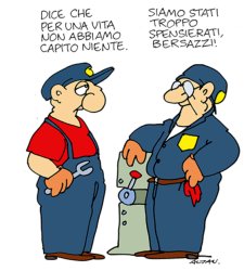 Al MAST di Bologna una mostra racconta con i disegni di Altan cinquant'anni di lavoro in Italia Al MAST di Bologna una mostra racconta con i disegni di Altan cinquant'anni di lavoro in Italia