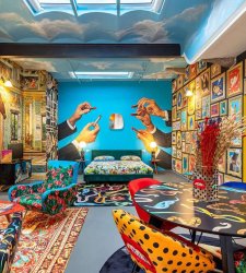 Un appartement décoré par Maurizio Cattelan à vendre à Milan Un appartement décoré par Maurizio Cattelan à vendre à Milan