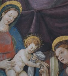 L'Aquila, scoperto importante ciclo di affreschi del Cinquecento durante un restauro