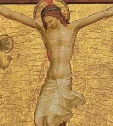 A rare early Crucifixion by Beato Angelico goes up for auction in July at Christie's