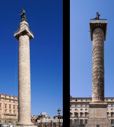 Appeal of Italia Nostra: protect Trajan's Column and Column of Marcus Aurelius with vitrines