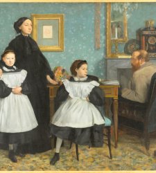 Family Portrait painted by Degas restored thanks to Friends of Florence 