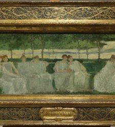 Donato capolavoro di Gaetano Previati, Le Muse, alle Gallerie d'Arte Moderna e Contemporanea di Ferrara  Donato capolavoro di Gaetano Previati, Le Muse, alle Gallerie d'Arte Moderna e Contemporanea di Ferrara