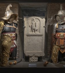 Gladiatori nell'arena, la nuova mostra del Parco archeologico del Colosseo  Gladiatori nell'arena, la nuova mostra del Parco archeologico del Colosseo