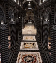 In Siena, the Cathedral unveils its marble commesso floor. Here are the dates 