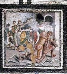 The House of the Labyrinth in Pompeii: the first known labyrinth mosaic