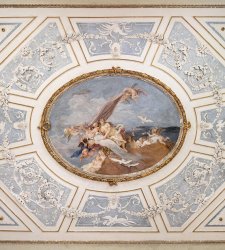 Venice, 18th-century frescoes in Palazzo Badoer restored