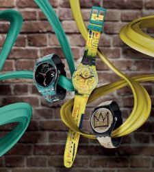 Swatch ha lanciato tre orologi ispirati alle opere di Basquiat