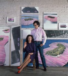 A Lindau, la prima mostra museale completa su Christo e Jeanne-Claude nel sud della Germania A Lindau, la prima mostra museale completa su Christo e Jeanne-Claude nel sud della Germania