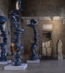 En las Termas de Diocleciano, una gran exposición individual de las esculturas de Tony Cragg de los últimos veinte años. En las Termas de Diocleciano, una gran exposición individual de las esculturas de Tony Cragg de los últimos veinte años.
