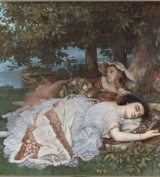 Capolavoro di Courbet giunge per la prima volta a Napoli, al Museo di Capodimonte, da Parigi Capolavoro di Courbet giunge per la prima volta a Napoli, al Museo di Capodimonte, da Parigi