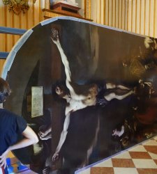 Reggio Emilia, parte il restauro del capolavoro del Guercino: il Crocifisso della Ghiara Reggio Emilia, parte il restauro del capolavoro del Guercino: il Crocifisso della Ghiara