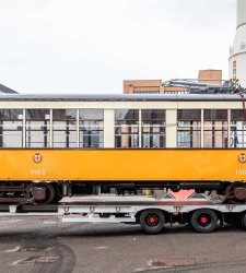 Le tramway historique de Milan de 1928 entre dans les collections du Musée national de la science et de la technologie. Le tramway historique de Milan de 1928 entre dans les collections du Musée national de la science et de la technologie.