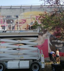 Straßenkunst: Studie zeigt, welche Farben und Bindemittel verblassen und Abbauprozesse beschleunigen  Straßenkunst: Studie zeigt, welche Farben und Bindemittel verblassen und Abbauprozesse beschleunigen