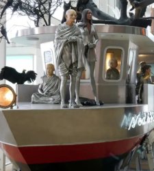 At Venice airport, Koen Vanmechelen's Noah's Ark. It will be on display for one year  At Venice airport, Koen Vanmechelen's Noah's Ark. It will be on display for one year