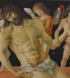 La Pietà di Giovanni Bellini di Rimini sarà trasferita a Venezia per un importante intervento di restauro La Pietà di Giovanni Bellini di Rimini sarà trasferita a Venezia per un importante intervento di restauro