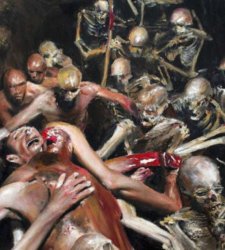 A Palazzo Citterio (Milano) Pietro Geranzani espone un trittico contro l’orrore della guerra A Palazzo Citterio (Milano) Pietro Geranzani espone un trittico contro l’orrore della guerra